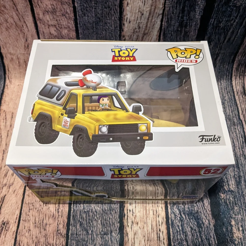 Funko Pop Rides Disney Pixar Toy Story Pizza Planet Truck and Buzz Lightyear #52 - Picture 2 of 8
